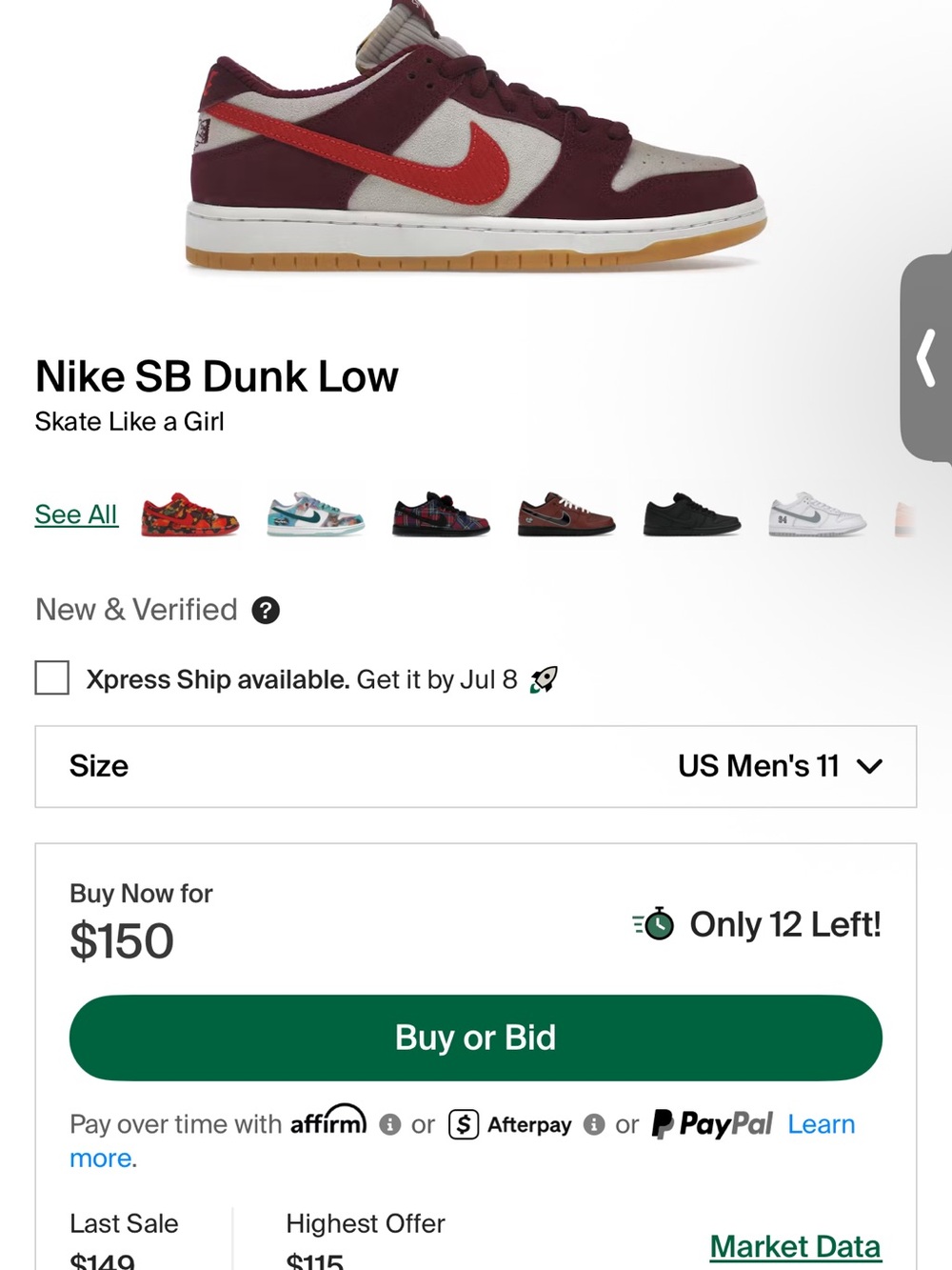 Nike Dunk SB Skate Like A Girl - Picture 7 of 7